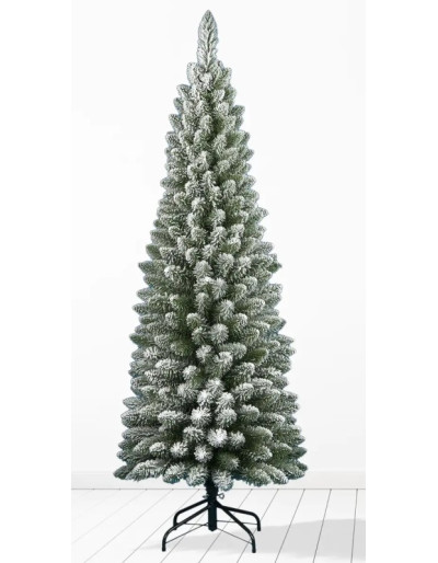 Árvore de Natal em silhueta...
