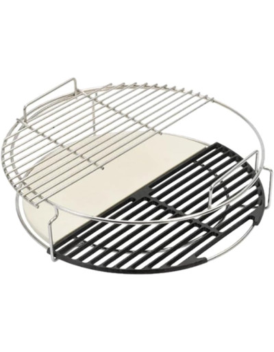 CAST IRON HALF-MOON GRID...