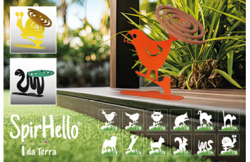 Révolutionnez votre jardin avec SpirHello® de GROUND : Porte en colimaçon anti-moustiques au design innovant ! 